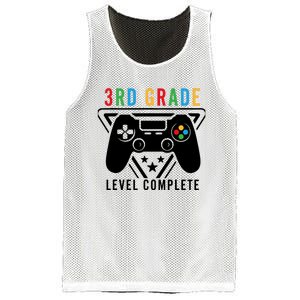 3rd Grade Level Complete Gamer Boy Graduation Gifts Mesh Reversible Basketball Jersey Tank