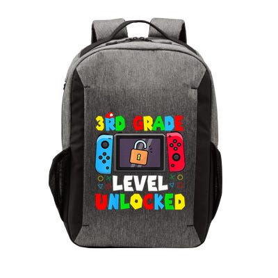 3rd Grade Level Unlocked Back To School First Day Gamer Boy Vector Backpack