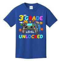 3Rd Grade Level Unlocked Game On 3Rd Grade Back To School Great Gift Kids T-Shirt