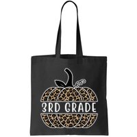 3rd Grade Leopard Pumpkin Bag