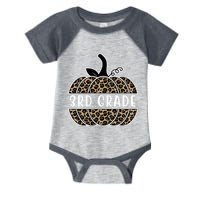 3rd Grade Leopard Pumpkin Infant Baby Jersey Bodysuit