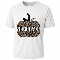 3rd Grade Leopard Pumpkin Performance Shirt