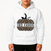 3rd Grade Leopard Pumpkin Hoodie