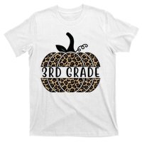 3rd Grade Leopard Pumpkin T-Shirt