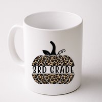 3rd Grade Leopard Pumpkin Mug