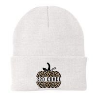 3rd Grade Leopard Pumpkin Beanie