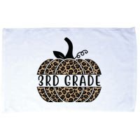 3rd Grade Leopard Pumpkin Microfiber Hand Towel