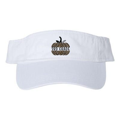 3rd Grade Leopard Pumpkin Visor