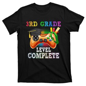 3Rd Grade Level Complete Last Day Of School Graduation T-Shirt