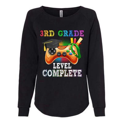 3Rd Grade Level Complete Last Day Of School Graduation Womens California Wash Sweatshirt