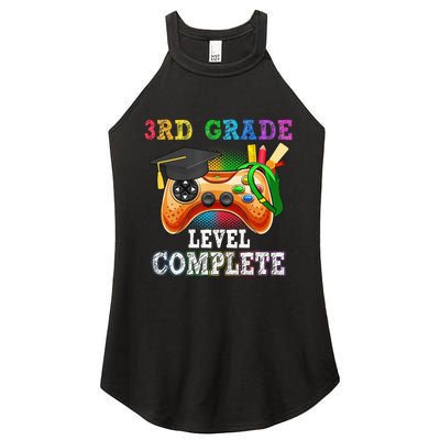 3Rd Grade Level Complete Last Day Of School Graduation Women's Perfect Tri Rocker Tank