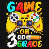 3Rd Grade Level Unlocked Game On 3Rd Grade Back To School Ladies PosiCharge Tri-Blend Wicking Tank