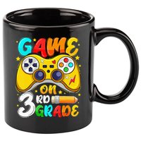 3Rd Grade Level Unlocked Game On 3Rd Grade Back To School 11oz C Handle Ceramic Mug