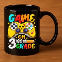 3Rd Grade Level Unlocked Game On 3Rd Grade Back To School 11oz C Handle Ceramic Mug