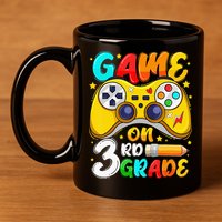 3Rd Grade Level Unlocked Game On 3Rd Grade Back To School 11oz C Handle Ceramic Mug