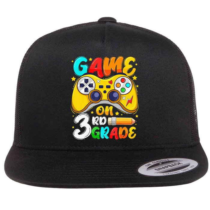 3Rd Grade Level Unlocked Game On 3Rd Grade Back To School Flatbill Hat