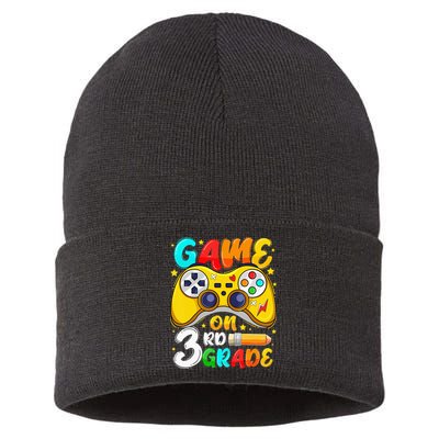 3Rd Grade Level Unlocked Game On 3Rd Grade Back To School Sustainable Knit Beanie