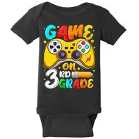 3Rd Grade Level Unlocked Game On 3Rd Grade Back To School Baby Bodysuit