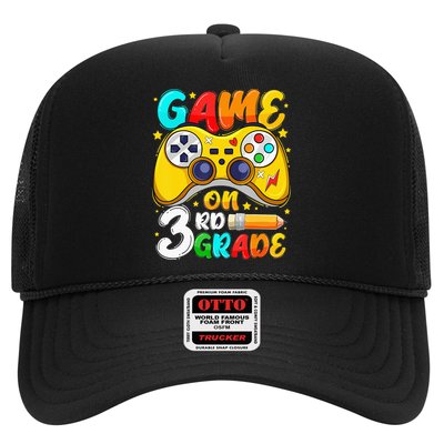 3Rd Grade Level Unlocked Game On 3Rd Grade Back To School Trucker Hat