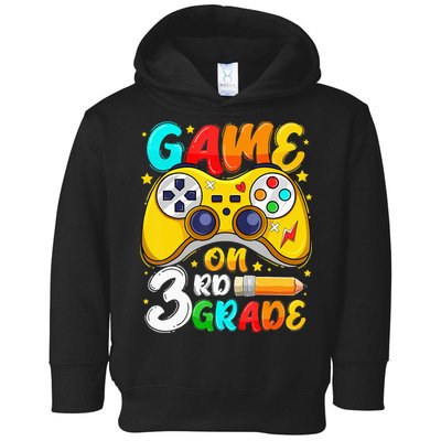 3Rd Grade Level Unlocked Game On 3Rd Grade Back To School Toddler Hoodie