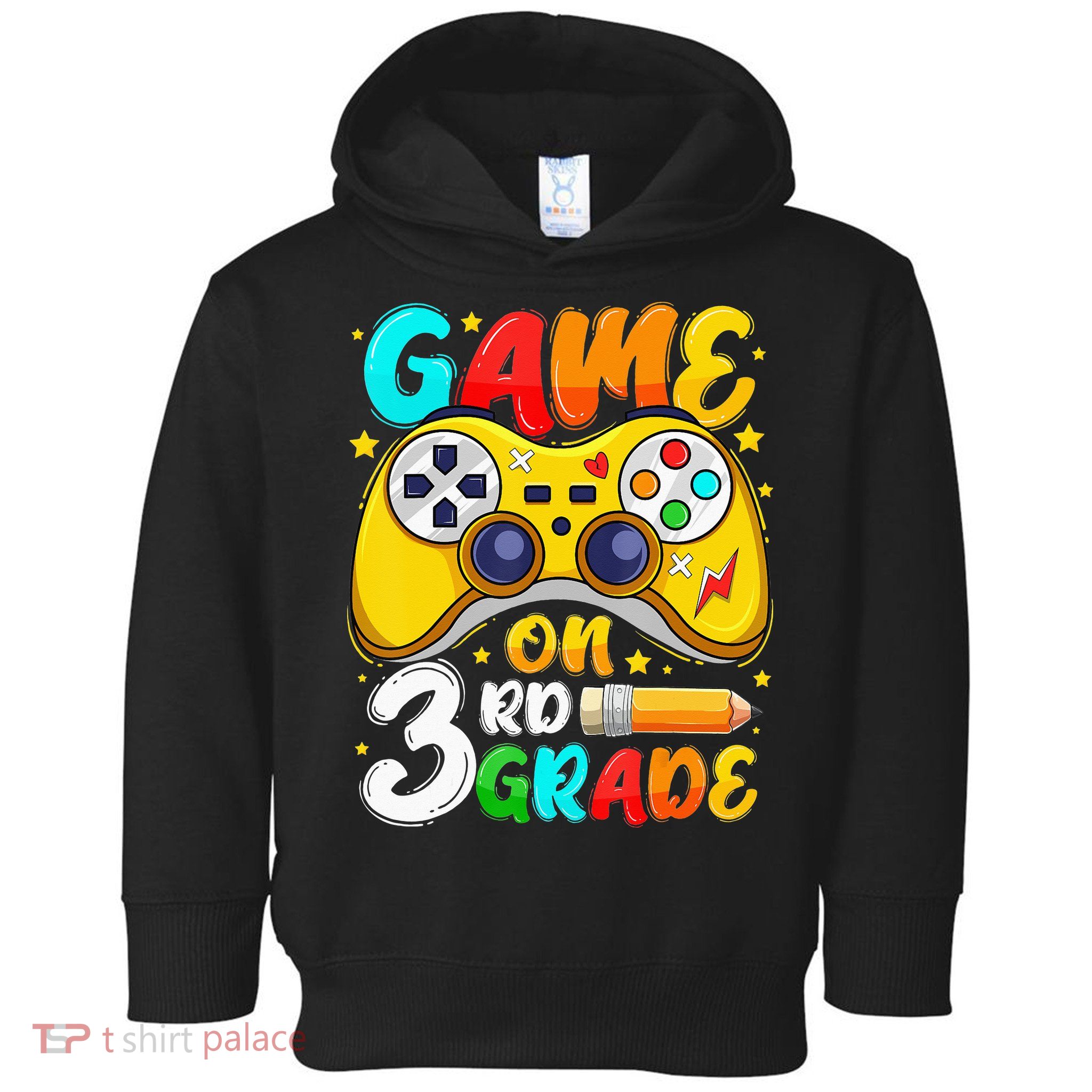 3Rd Grade Level Unlocked Game On 3Rd Grade Back To School Toddler Hoodie
