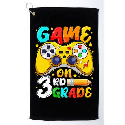 3Rd Grade Level Unlocked Game On 3Rd Grade Back To School Golf Towel