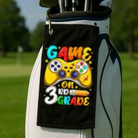 3Rd Grade Level Unlocked Game On 3Rd Grade Back To School Golf Towel