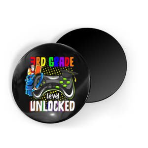 3Rd Grade Level Unlocked Video Game  Back To School Gamer Magnet