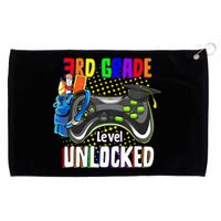 3Rd Grade Level Unlocked Video Game  Back To School Gamer Grommeted Golf Towel