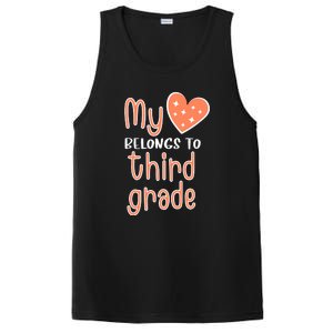 3rd Grade My Belongs To Third Grade Teacher Back To School Teacher Gift PosiCharge Competitor Tank