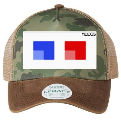 3d Glasses Meegs Chad Crypto Legacy Tie Dye Trucker Hat