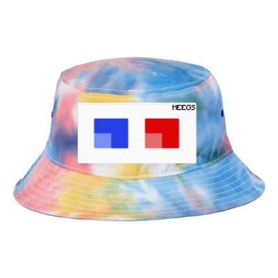 3d Glasses Meegs Chad Crypto Tie Dye Newport Bucket Hat