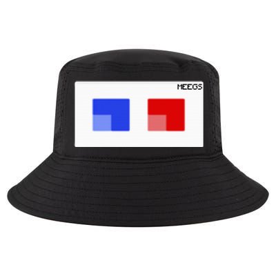 3d Glasses Meegs Chad Crypto Cool Comfort Performance Bucket Hat