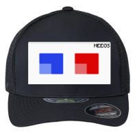 3d Glasses Meegs Chad Crypto Flexfit Unipanel Trucker Cap