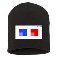 3d Glasses Meegs Chad Crypto Short Acrylic Beanie