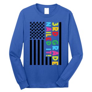 3Rd Grade Nailed It! Third Grade 3Rd Grad Gift Long Sleeve Shirt