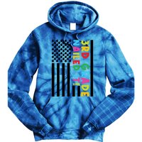 3Rd Grade Nailed It! Third Grade 3Rd Grad Gift Tie Dye Hoodie