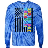 3Rd Grade Nailed It! Third Grade 3Rd Grad Gift Tie-Dye Long Sleeve Shirt