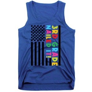 3Rd Grade Nailed It! Third Grade 3Rd Grad Gift Tank Top