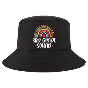 3rd Grade Squad Rainbow Back To School Teacher Wo Cool Comfort Performance Bucket Hat