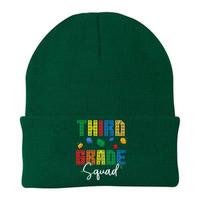 3rd Grade Squad Third Teacher Student Team Back To School Knit Cap Winter Beanie