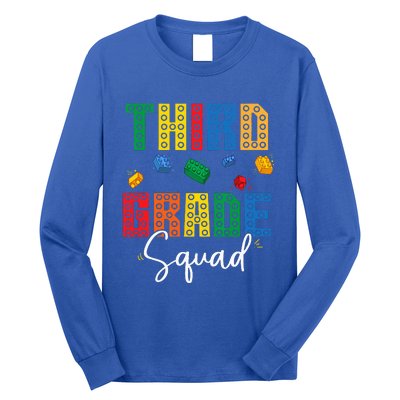 3rd Grade Squad Third Teacher Student Team Back To School Long Sleeve Shirt