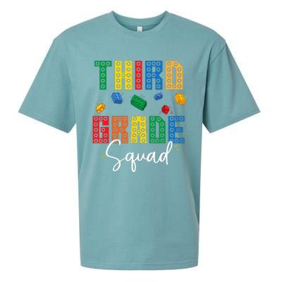 3rd Grade Squad Third Teacher Student Team Back To School Sueded Cloud Jersey T-Shirt