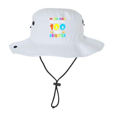 3rd Grade Students Are 100 Days Brighter 100th Day Of School Gift Legacy Cool Fit Booney Bucket Hat