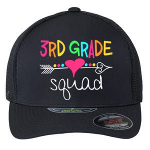 3rd Grade Squad Third Teacher Student Team Back To School Flexfit Unipanel Trucker Cap