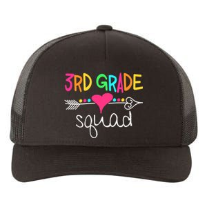 3rd Grade Squad Third Teacher Student Team Back To School Yupoong Adult 5-Panel Trucker Hat