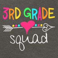 3rd Grade Squad Third Teacher Student Team Back To School Cotton Canvas Backpack