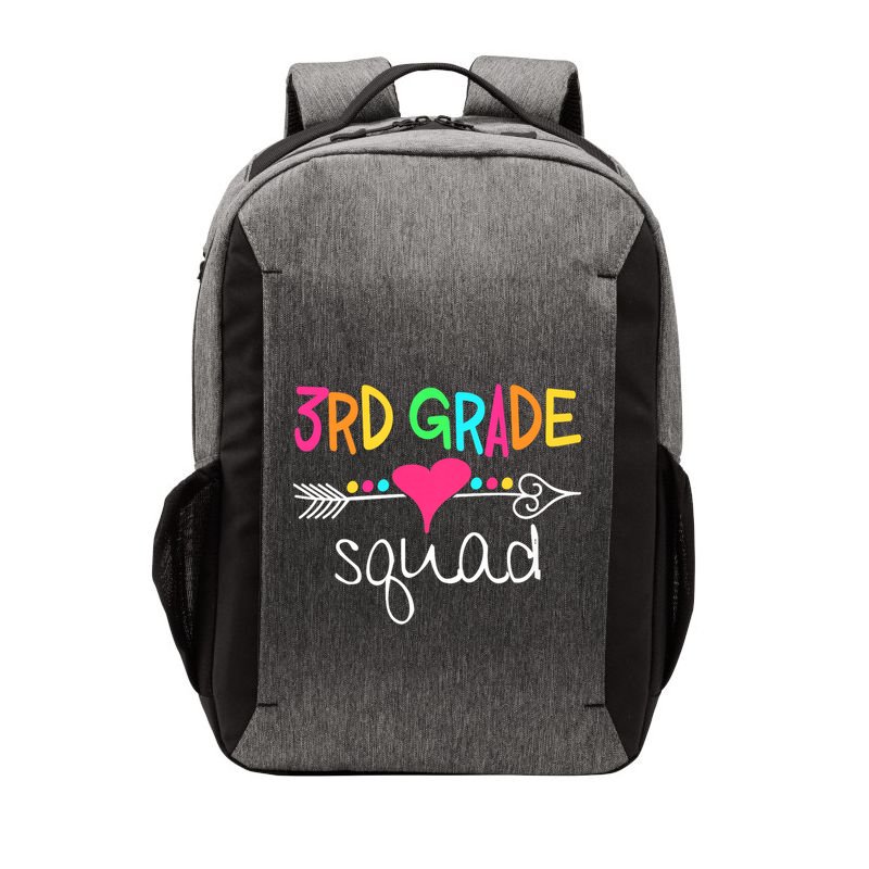 3rd Grade Squad Third Teacher Student Team Back To School Vector Backpack