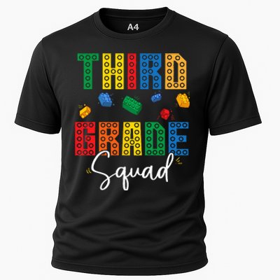 3rd Grade Squad Third Teacher Student Team Back To School Cooling Performance Crew T-Shirt