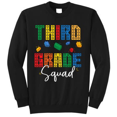 3rd Grade Squad Third Teacher Student Team Back To School Sweatshirt